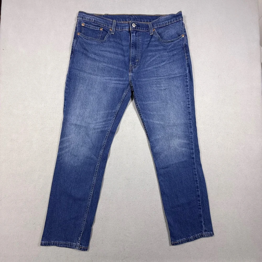 Levis 511 Slim Fit Jeans Mens 38x30 Medium Wash Denim Blue Pants
